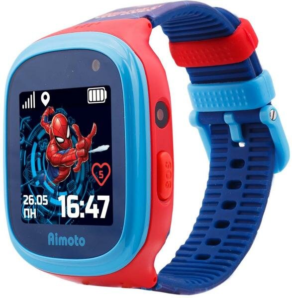 Смарт-часы Кнопка Жизни Marvel Человек-Паук 1.44 TFT синий (9301101)