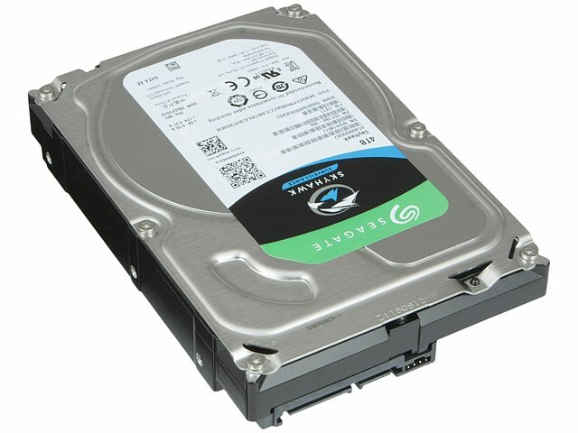   Seagate   4 Seagate SkyHawk Surveillance ST4000VX007, 64 (SATA III) (oem)