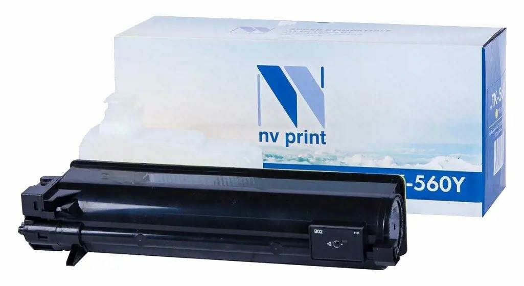 Картридж лазерный NV-Print TK-560 желтый