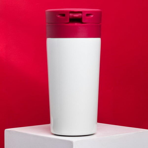 Термостакан с кнопкой "Чай", 350 мл, сохраняет тепло 8 ч - фотография № 3