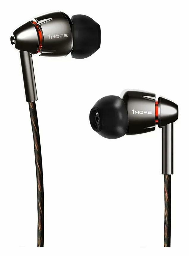 Проводные наушники 1MORE Quad Driver In-Ear Headphones, черные