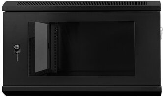 Телекоммуникационный шкаф настенный 19 дюймов 6u 600х350 черный: 19box-6U 60/35GB
