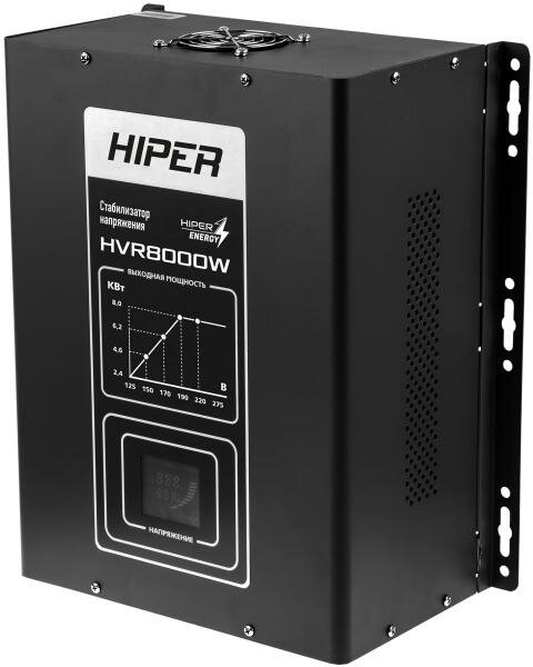 Voltage stabilizer HIPER HVR8000W, 125-275V, 6400W