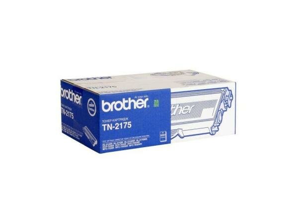 Тонер-картридж Brother TN-2175 black (2 600 стр.) для HL2140/2150N/2170W/2142 DCP7030/7032/7045N MFC7320/7440N/7840W