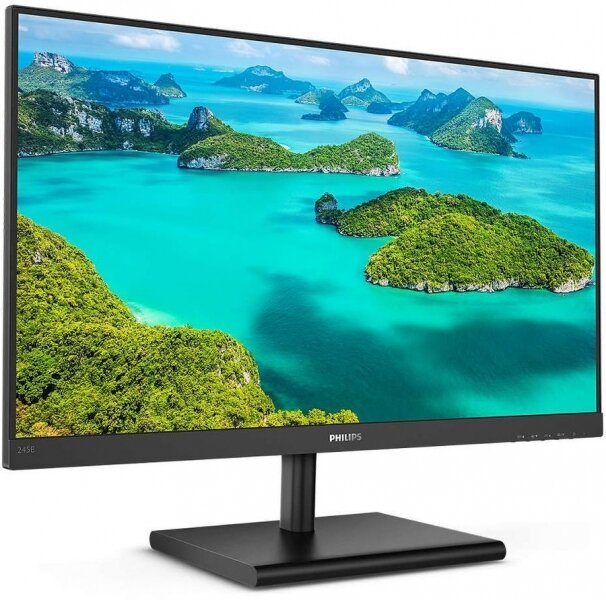 Монитор PHILIPS 245E1S (00/01) 23.8", черный (245E1S/00)