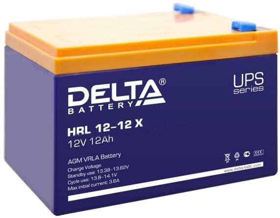 Аккумуляторная батарея DELTA Battery HRL 12-12 X 12В 12 А·ч