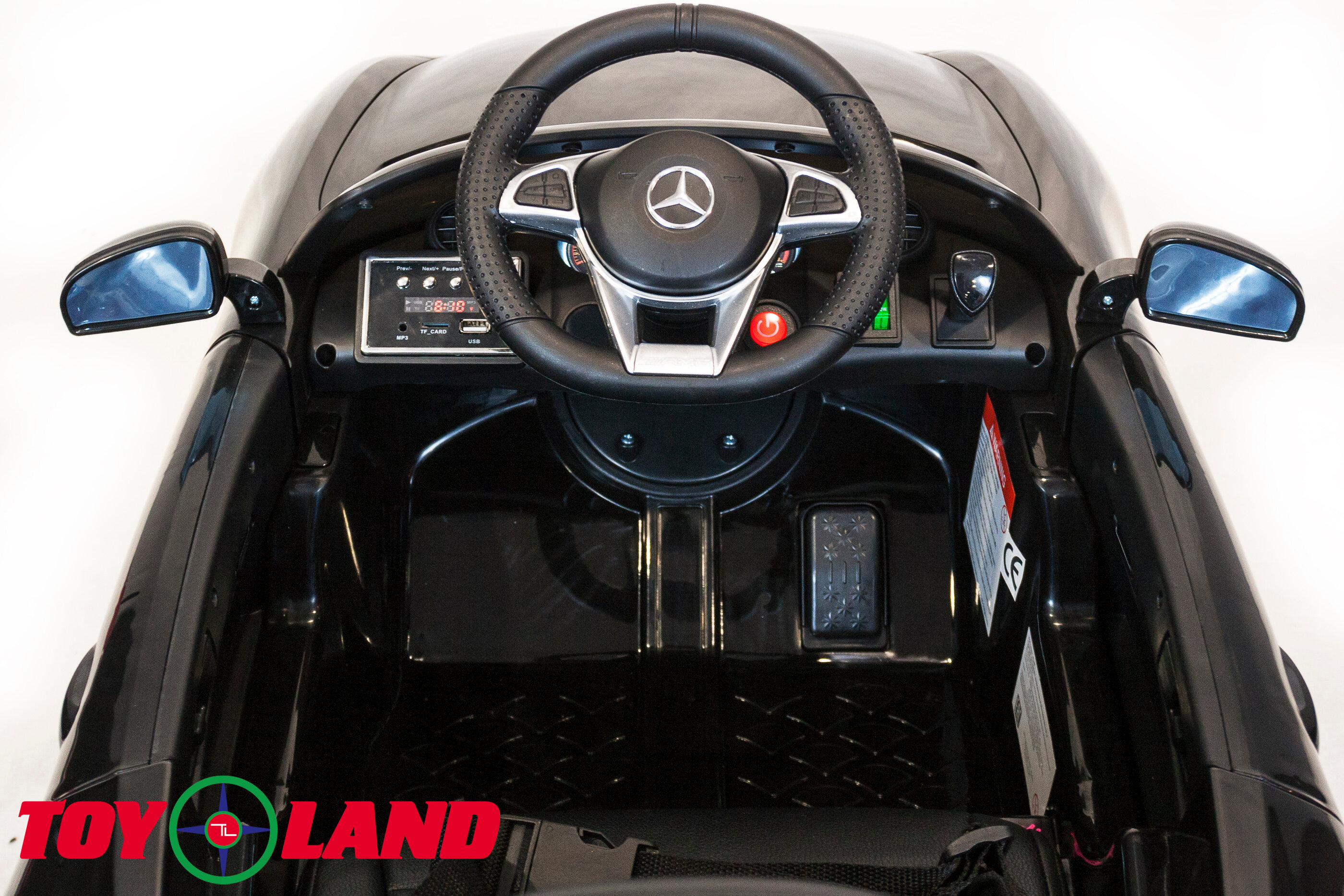Электромобиль Toyland Mercedes-Benz GTR, цвет: белый - фото №7