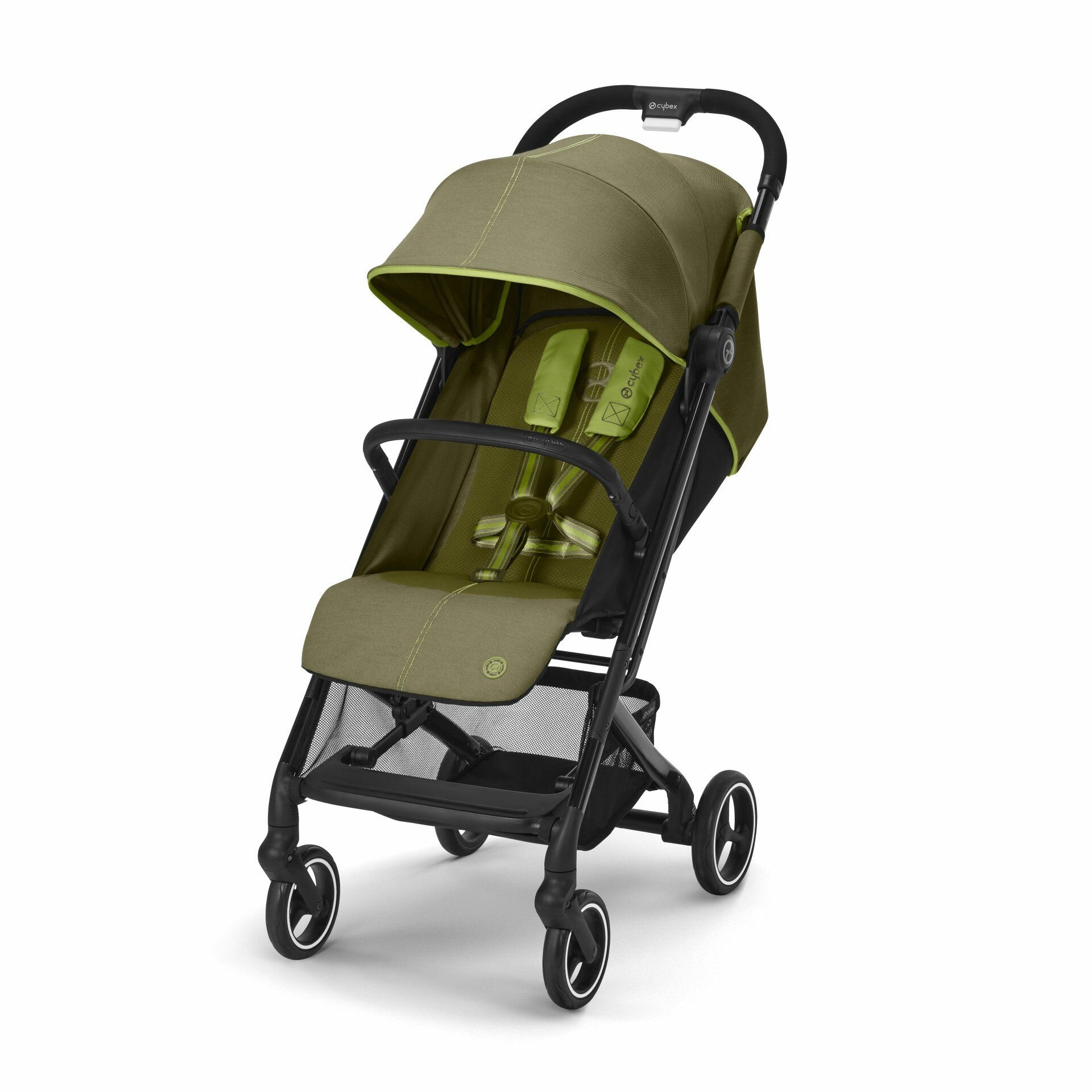 Прогулочная коляска Cybex Beezy Nature Green с бампером