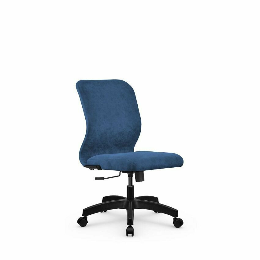 Компьютерное офисное кресло mетта SU-Мr-4/ подл. 000/осн. 001, Светло-синее - фотография № 1