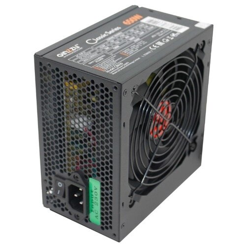 Ginzzu Блок питания Ginzzu CB650 12CM black,24+4p,2 PCI-E(6+2), 4*SATA, 3*IDE,оплетка MB, кабель