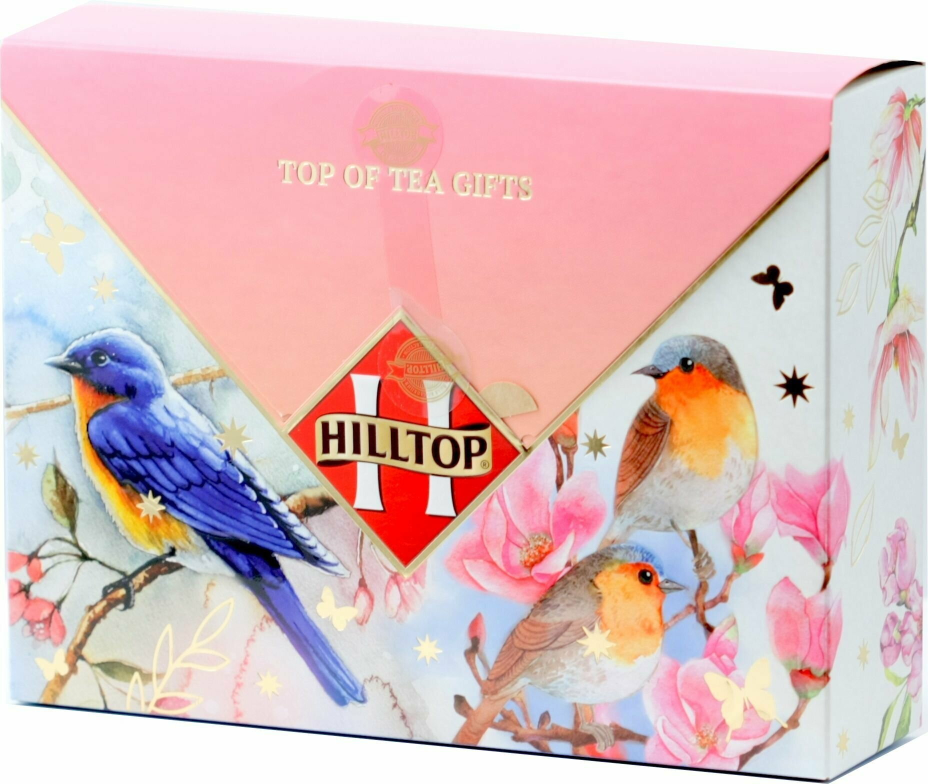 Hilltop Чай листовой черный, конверт "Акварельные птицы", Цейлонское утро, 100 г, 2 шт - фотография № 2