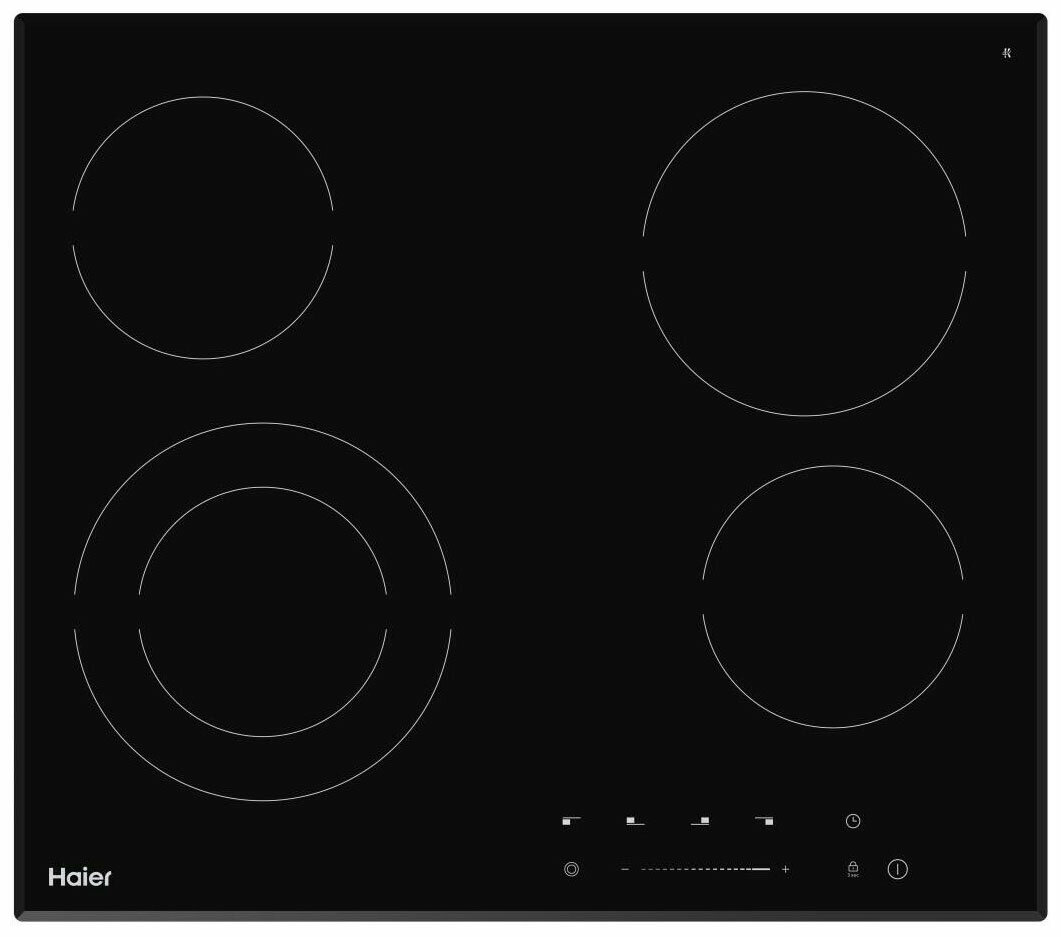 Встраиваемая электрическая варочная панель Haier HHX-C64TDVB - фотография № 1