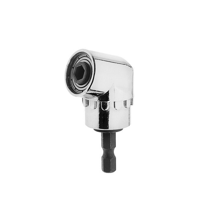 фото Адаптер угловой для дрели тундра, шестигранный хвостовик