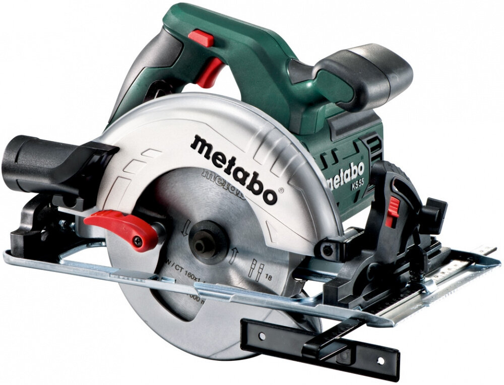 Циркулярная пила (дисковая) Metabo KS 55 1200Вт (ручная)