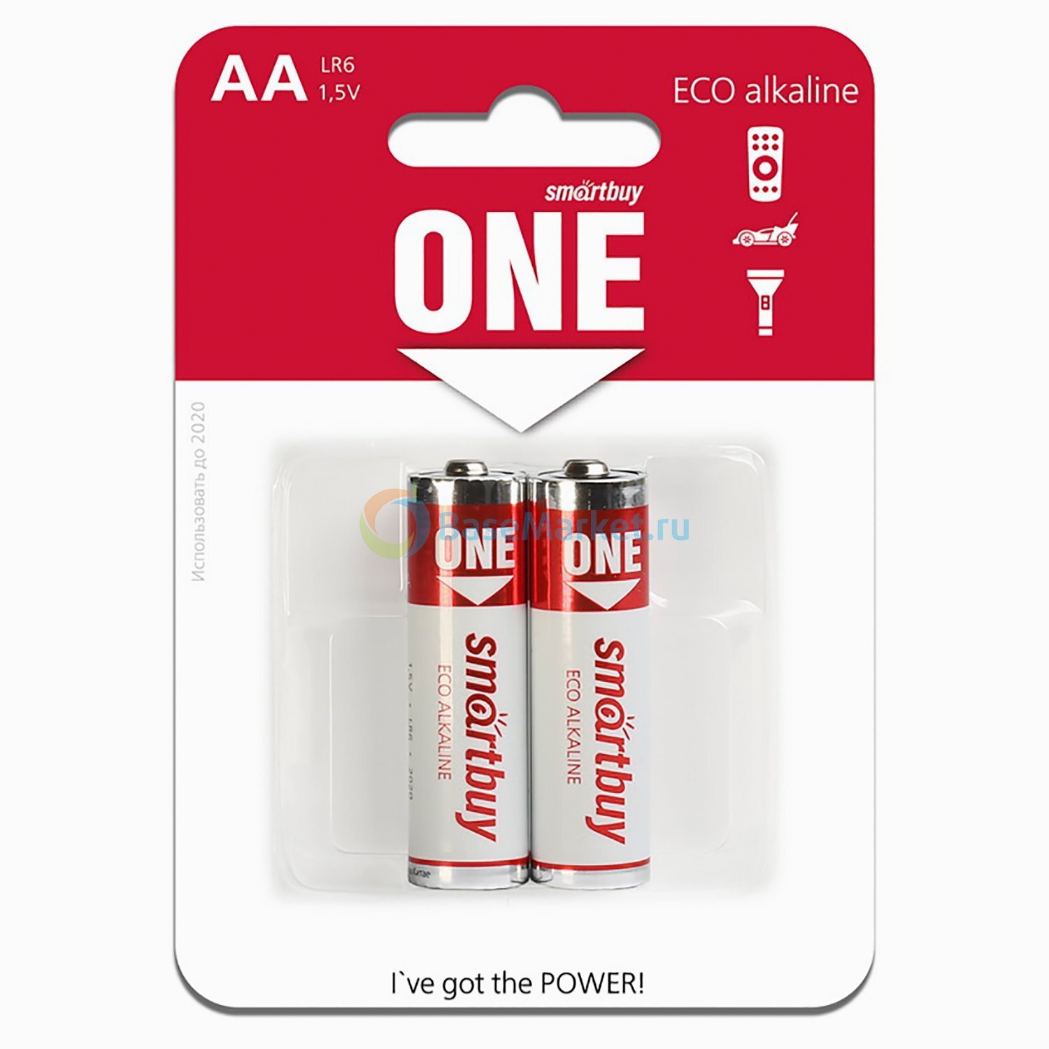 Батарейка AA Smart Buy LR6 ONE (2шт)