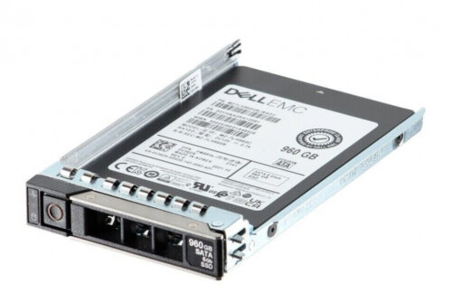 Накопитель SSD DELL 2.5" 960GB SATA 512e Hot Plug (345-BBDL)