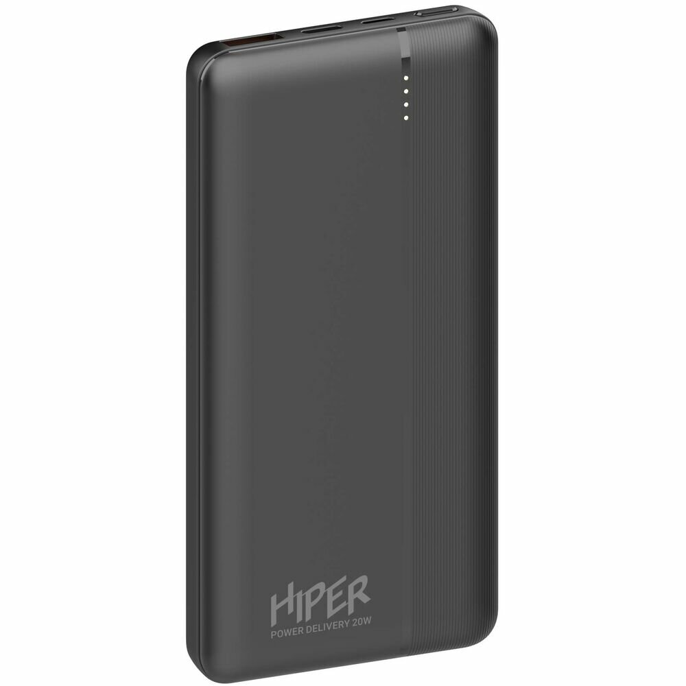 Внешний аккумулятор универсальный Hiper MX Pro 10000 10000mAh 3A QC PD черный