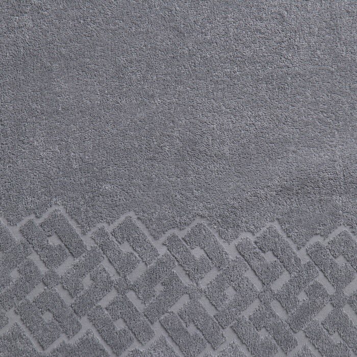 Полотенце махровое Baldric 30Х60см, цвет серый, 360г/м2, 100% хлопок - фотография № 2