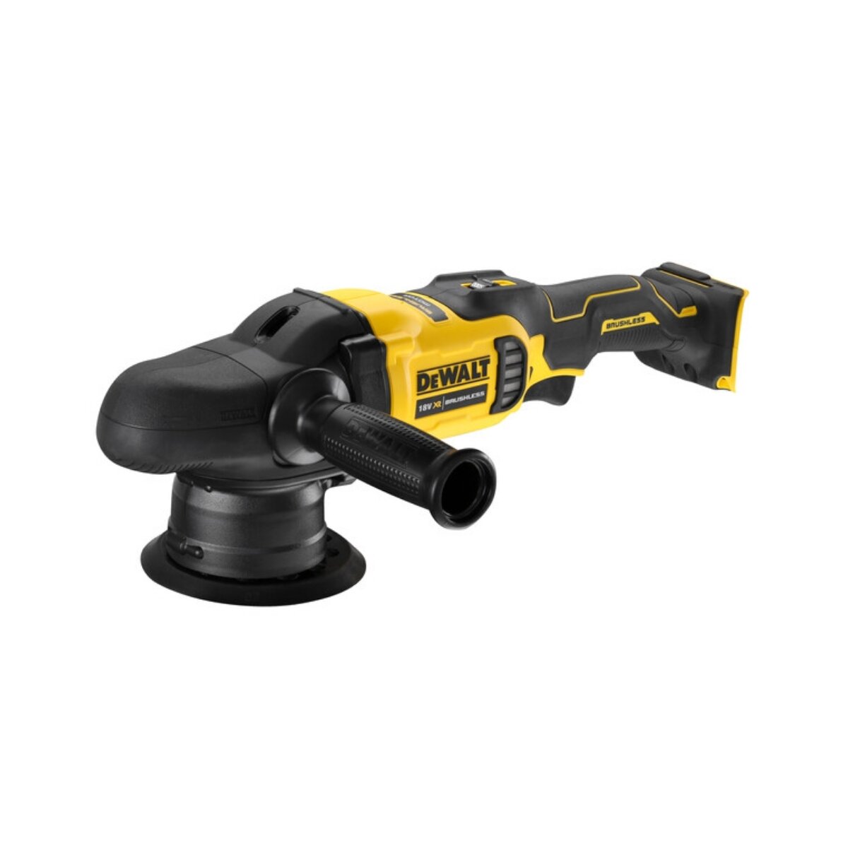 DeWalt DCM848N SOLO Полировальная эксентриковая машина аккум. в короб(18В, 125мм, 2000-5500об/мин)