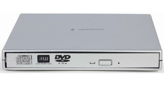 Оптический привод Gembird DVD-USB-02-SV