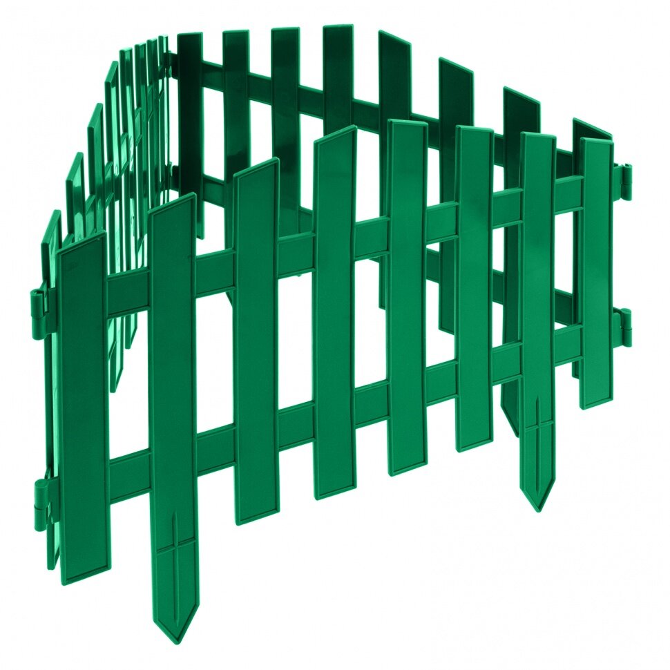 Забор декоративный "Марокко", 28 х 300 см, зеленый, Россия, Palisad - фотография № 1