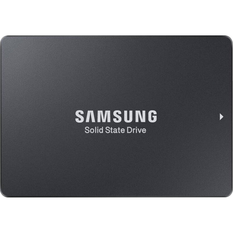 Samsung Твердотельный накопитель/ Samsung SSD PM883, 3840GB, 2.5" 7mm, SATA3, 3D TLC, R/W 550/520MB/s, IOPs 98 000/30 000, TBW 5466, DWPD 1.3 (12 мес.)