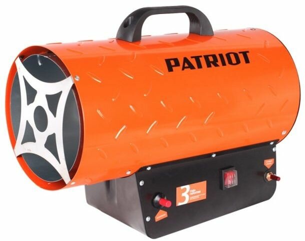 Тепловая пушка газовая Patriot GS 30 30000Вт оранжевый - фотография № 1