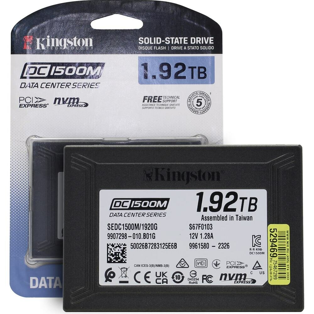 SSD Kingston DC1500M SEDC1500M/1920G