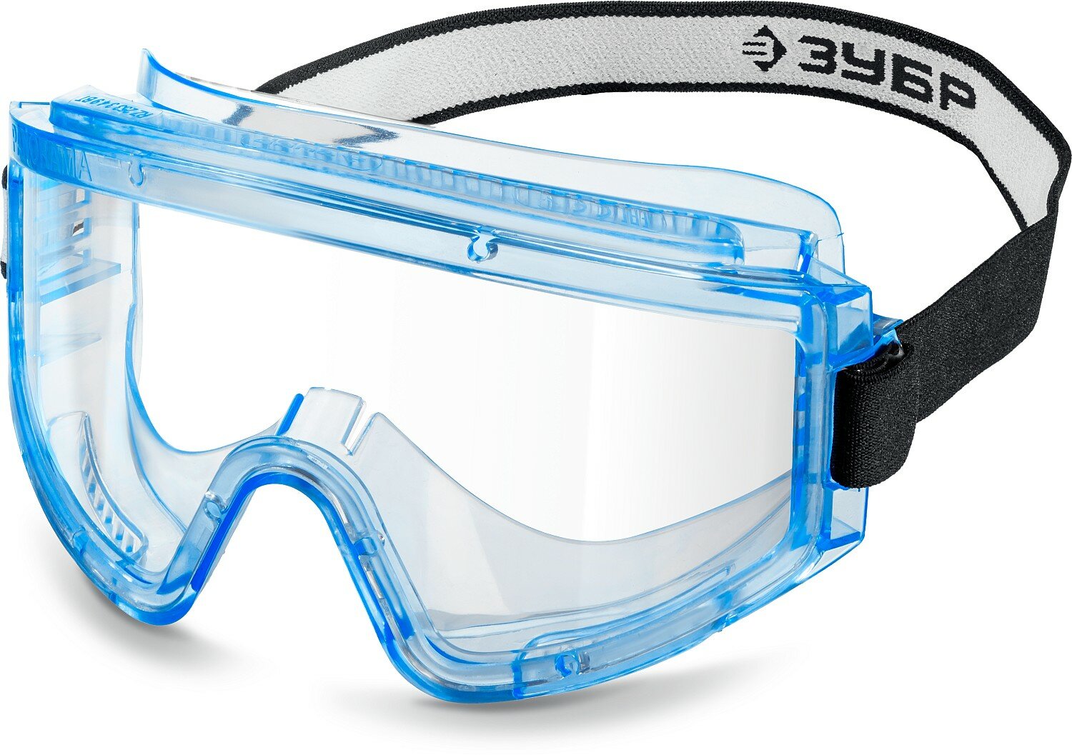 Защитные очки ЗУБР панорама Н непрямая вентиляция, увеличенный угол обзора, Профессионал (110237_z01) - фотография № 1