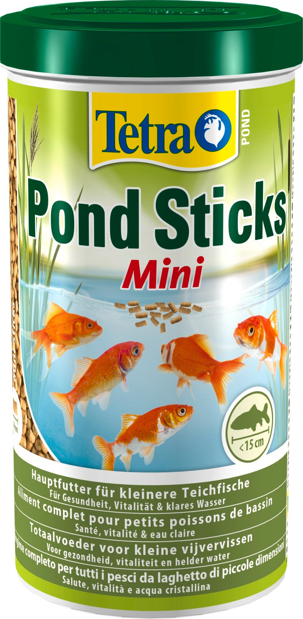 Корм для мелких прудовых рыб Tetra Pond Sticks Mini 1 л минипалочки для всех видов мелких прудовых рыб (до 15 см)
