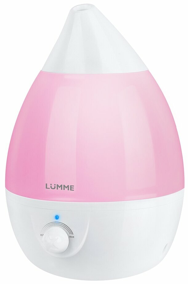 Увлажнитель воздуха Lumme LU-1559 розовый опал 30W, ультразвуковой, объем -3л., производительность д