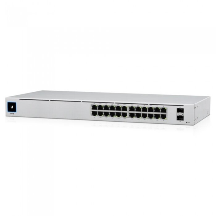 UniFi Switch 24 PoE USW-24-POE Ubiquiti PoE-коммутатор в стойку, 24х 1G RJ45, 2х SFP, раздача 95 Вт (028554) 2