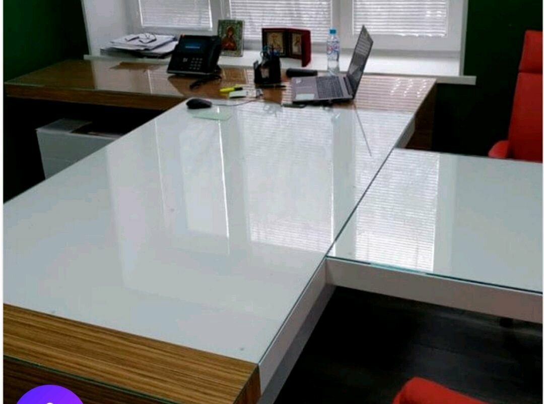 Силиконовая скатерть на стол 80x60 см 1.5мм прозрачное гибкое стекло мягкое стекло - фотография № 2