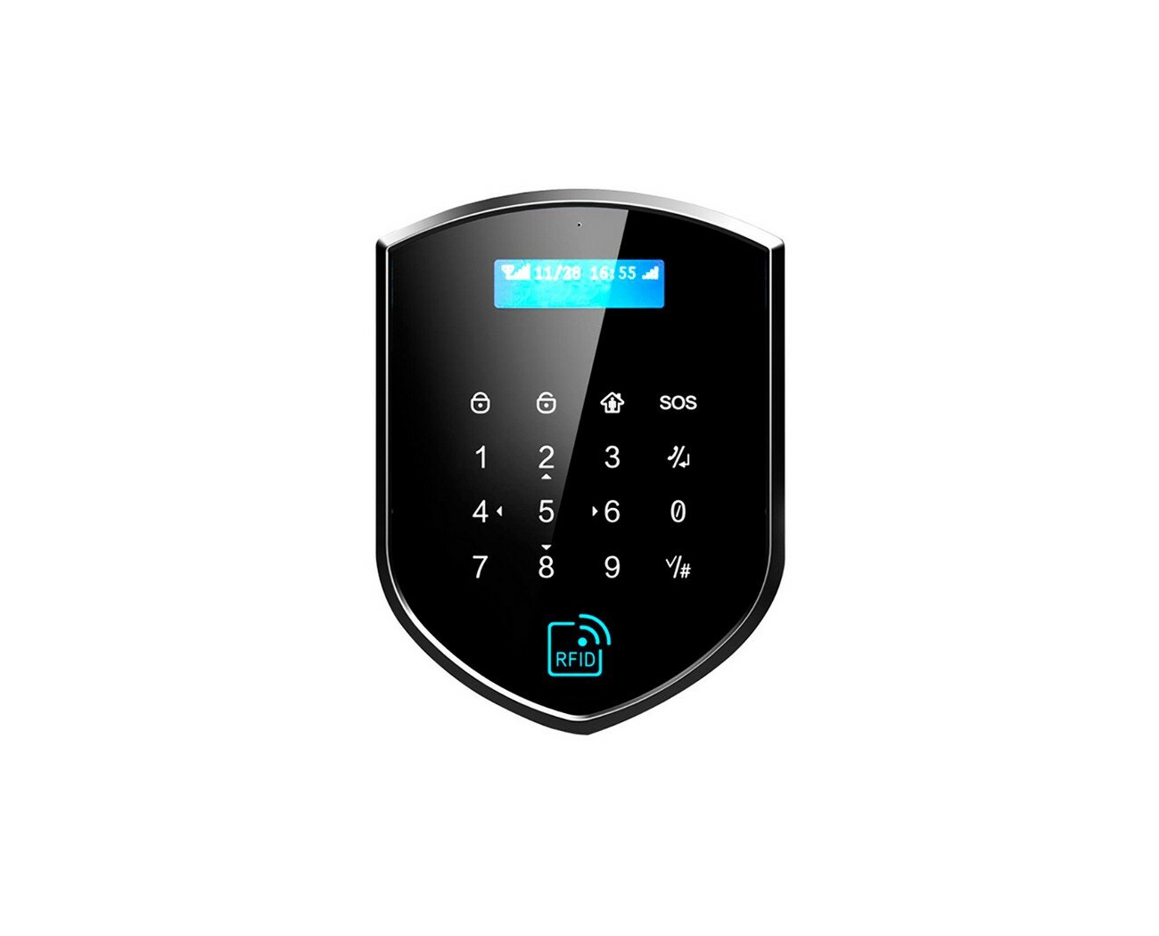 GSM сигнализация с сиреной Страж Триумф-Tuya с датчиком движения для дома для квартиры и офиса Полный комплект