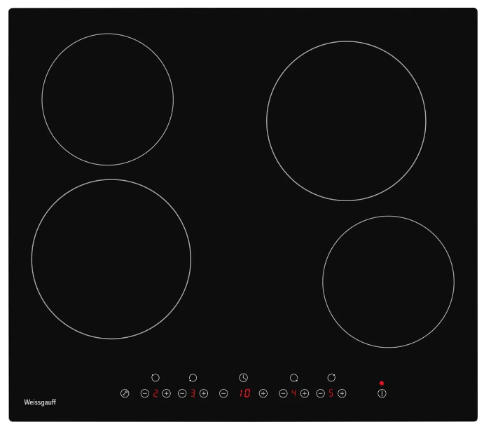 Электрическая варочная панель WEISSGAUFF HV 640 BM