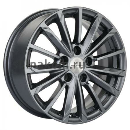 Диск 6,5*16 5*112 ET50 57,1 Khomen Wheels KHW1611 Gray (Octavia/Golf/Jetta)