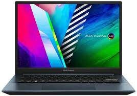 Ноукбук ASUS VivoBook Pro 14 M3401QA Ryzen 7 5800H 16Gb SSD 512Gb AMD Radeon Graphics 14 2.8K OLED Cam 63Вт*ч Win11 Синий M3401QA-KM099W 90NB0VZ2-M001P0