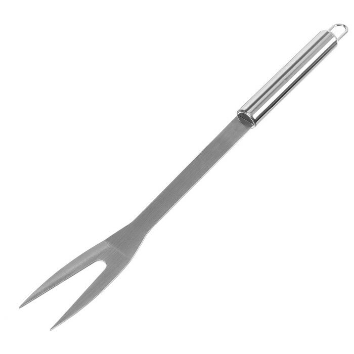 Набор для барбекю (вилка,щипцы,лопатка,нож) 38,5 см - фотография № 3