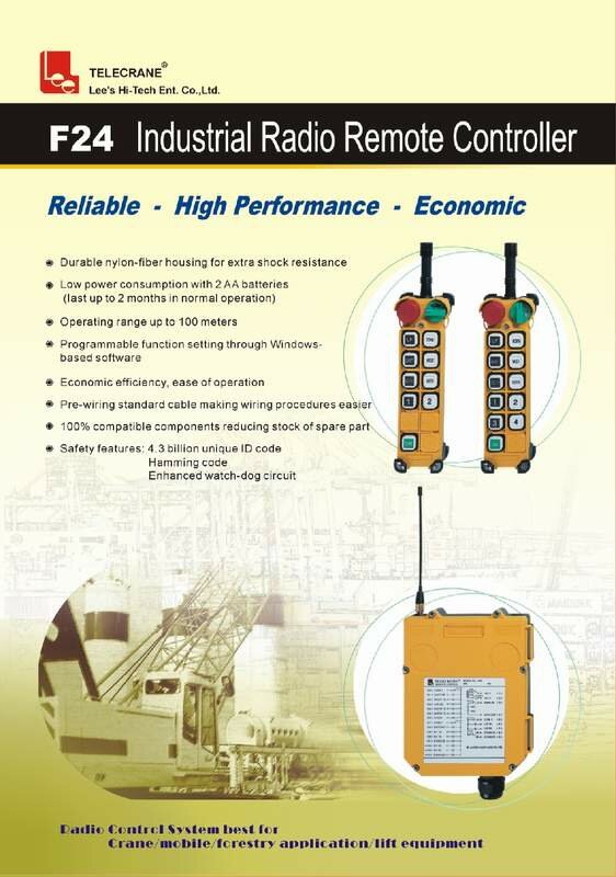 Telecrane f24 6d схема