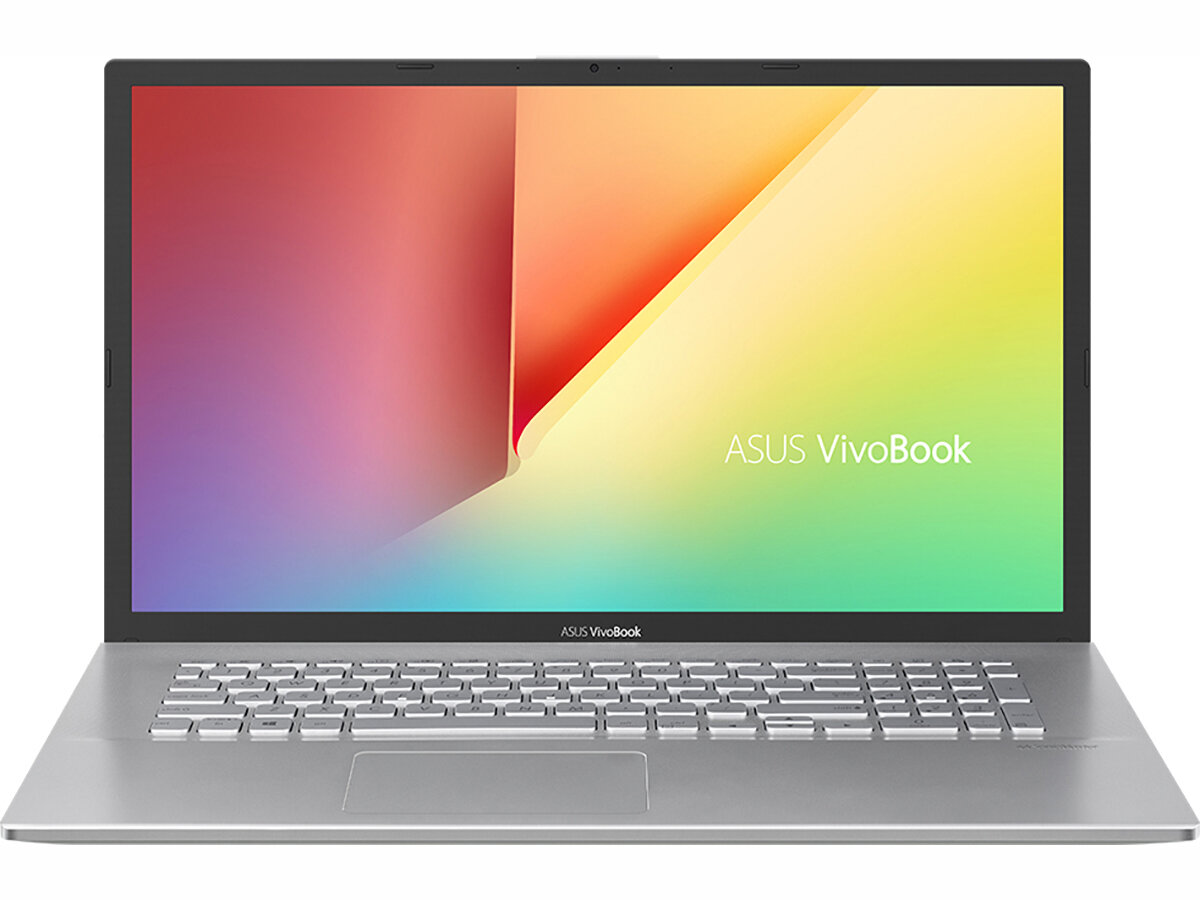 Ноутбук ASUS VivoBook 17 X712JA-212.V17WN 90NB0SZ1-M05660 (17.3", Core i5 1035G1, 12Gb/ HDD 1000Gb, UHD Graphics) Серебристый