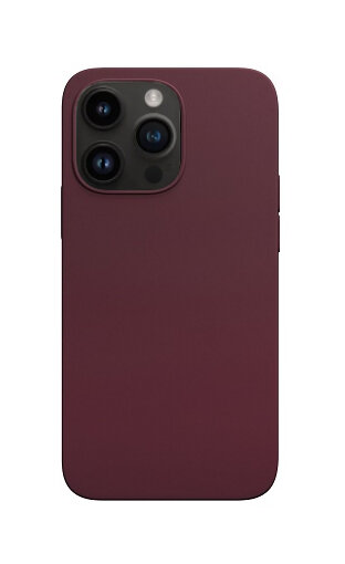 VLP Silicone Case with MagSafe для смартфона Apple iPhone 14 Pro Max (Цвет: Marsala)