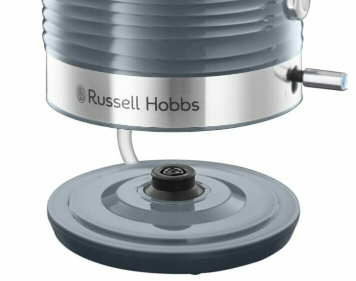 Электрический чайник Russell Hobbs Inspire 2400W серый - фотография № 2