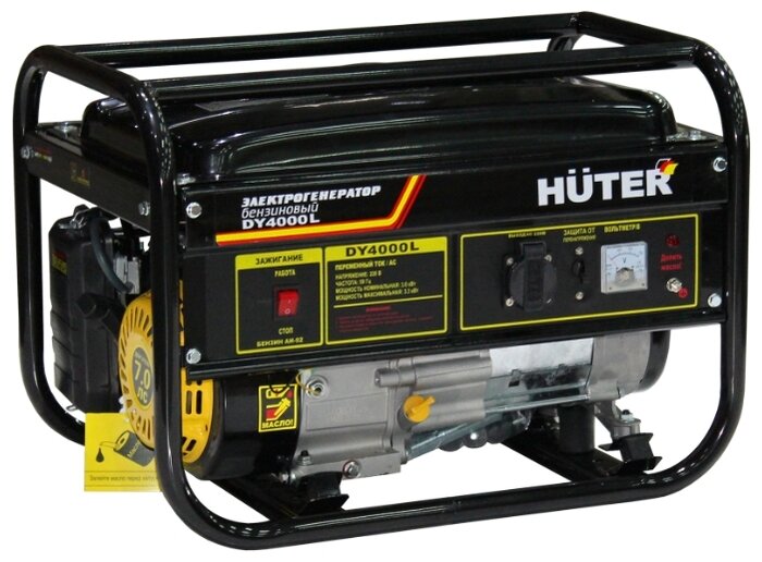 Генератор Huter DY4000L 3.3кВт