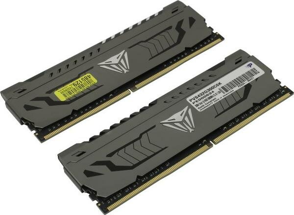 DDR 4 Dimm 32Gb (16GBx2) Patriot Viper Steel Pvs432g300c6k .
