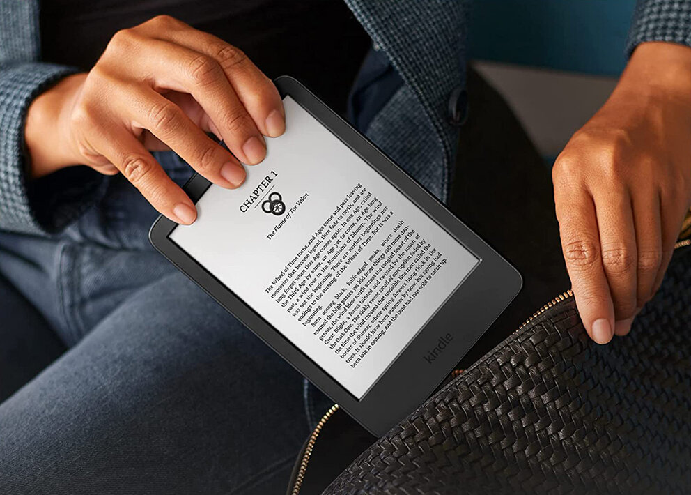 Электронная книга Amazon Kindle 11 2022 16 Гб black Ad-Supported + фирменная обложка