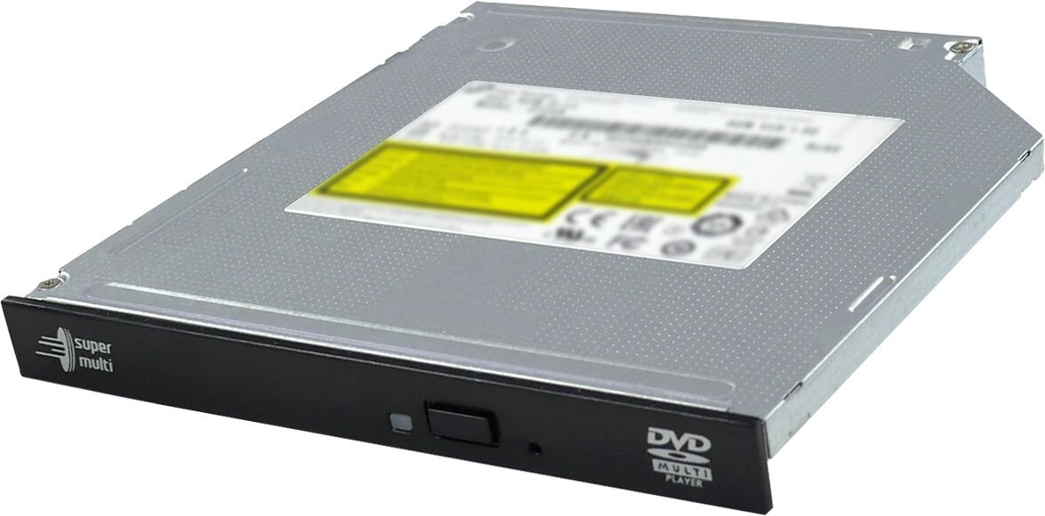 DVD привод LG LG DVD-ROM Internal Slim ODD DTC2N SATA DVD±R 8x DVD±R DL 8x DVD-RAM 5x DVD-ROM 8x CD 24x 12.7mm Black Bulk