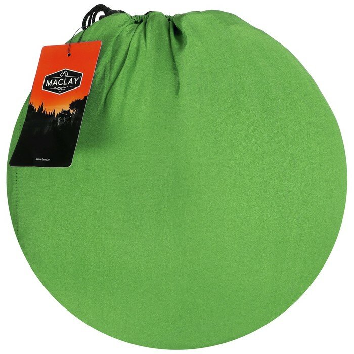 Гамак с москитной сеткой, 260 х 140 см, цвет зелёный - фотография № 4