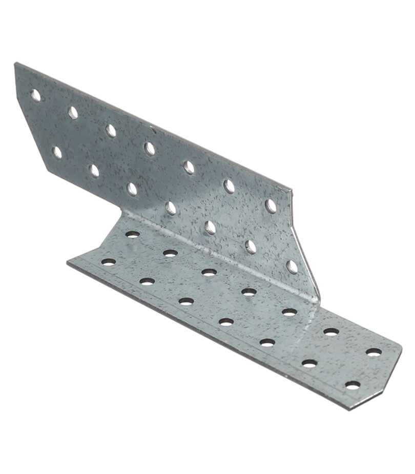 фото Держатель балки левый оцинкованный 210х40х40х2 мм (10 шт.)