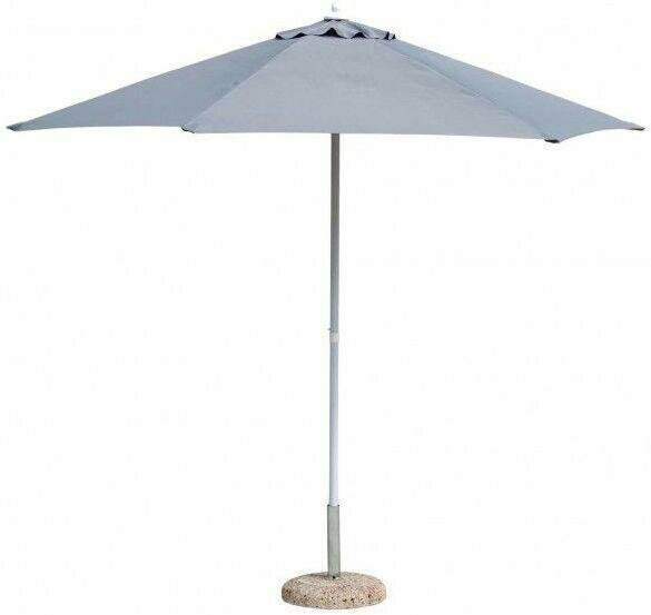 Зонт B:rattan Верона 2,7 м Серый - фотография № 2