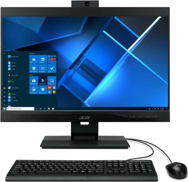 Моноблок 21.5 Acer Veriton Z4670G 1920 x 1080 Intel Core i3-10100 8Gb SSD 256 Gb Intel UHD Graphics 630 Windows 10 Professional черный DQ.VTRER.00G